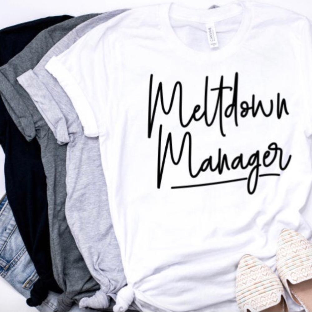 Meltdown Manager t-shirts